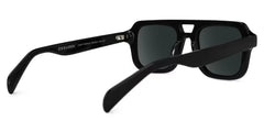 Ismail Aviator Black Glasses