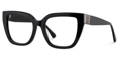 Tamarrah Cateye Black Glasses