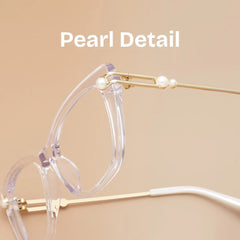 Victor Cat eye Clear Glasses