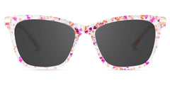 Eliot Rectangle Pink Glasses
