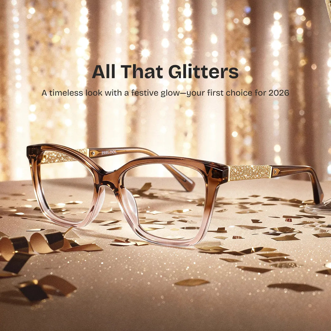 Finnian Square Brown Glasses