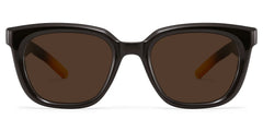 Lyric Black Rectangle Sunglasses