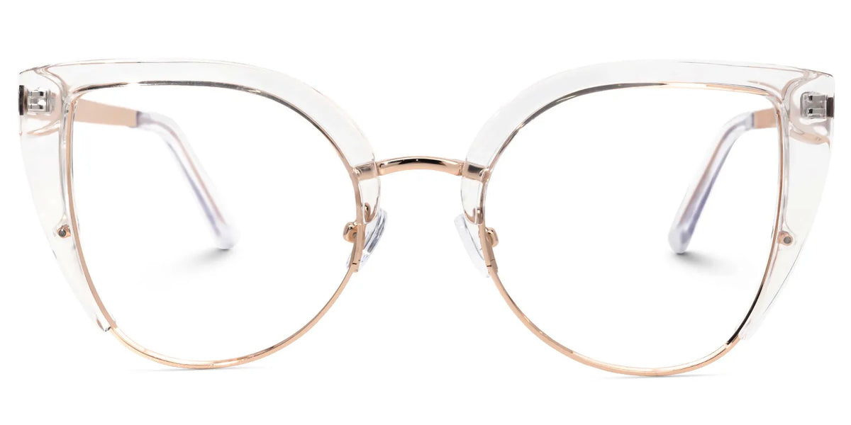 Brewer Cateye Clear Glasses