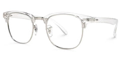 Hacker Browline Clear Glasses