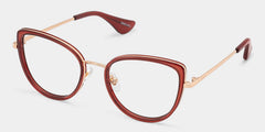 Celine  Cat-eye Red Glasses