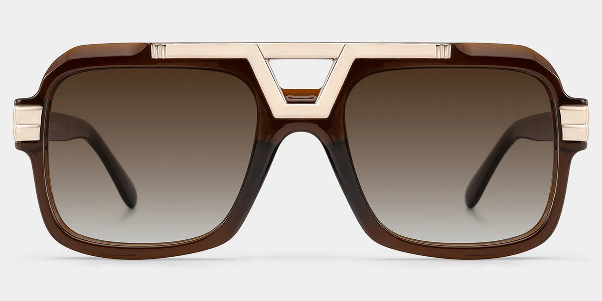 Croswell Aviator Brown Glasses
