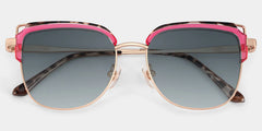 Samson Square Pink Tortoise Sunglassess