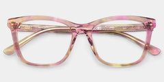 Tyler Floral Square Glasses