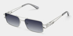 Eric Aviator Silver Glasses