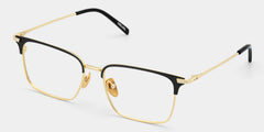 Maxwell Browline Black Glasses
