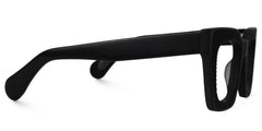 Keisa Square Black Glasses