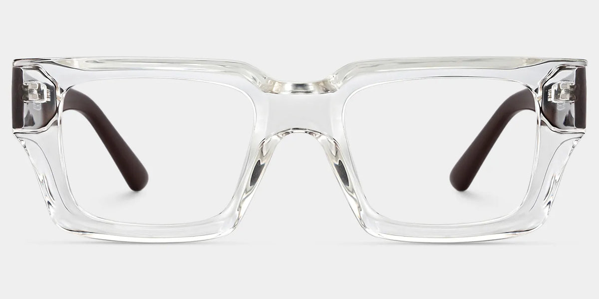 Garza Rectangle Clear Glasses