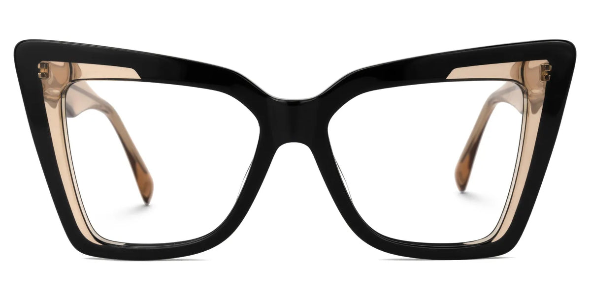 Brooklyn Cateye Black Glasses