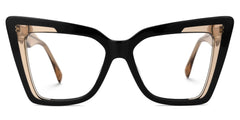 Brooklyn Cateye Black Glasses
