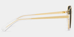 Oromiya Aviator Clear Glasses