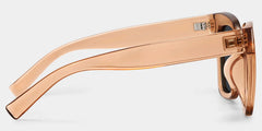 Malcolm Square Beige-Clear Sunglasses