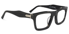 Riley Rectangle Black Glasses