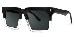 Moreland Rectangle Two-Tone Glasses