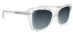 Edna Cateye Clear Sunglasses