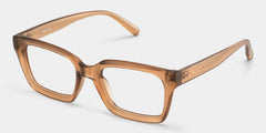 Marley Beige Rectangle Glasses