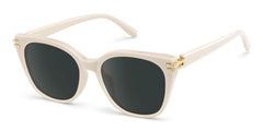 Catalina Square Beige Polarized Sunglasses
