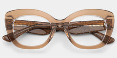 Mireille Butterfly Brown Glasses