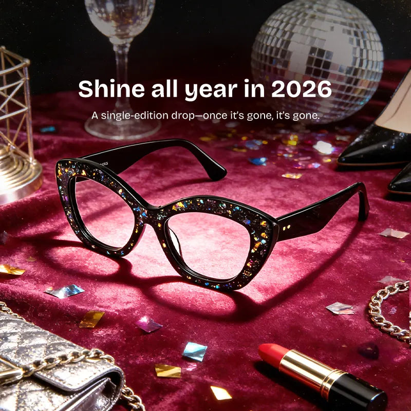 Giselle  Cat-eye Black Glasses