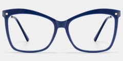 Isaebella Butterfly Blue Glasses