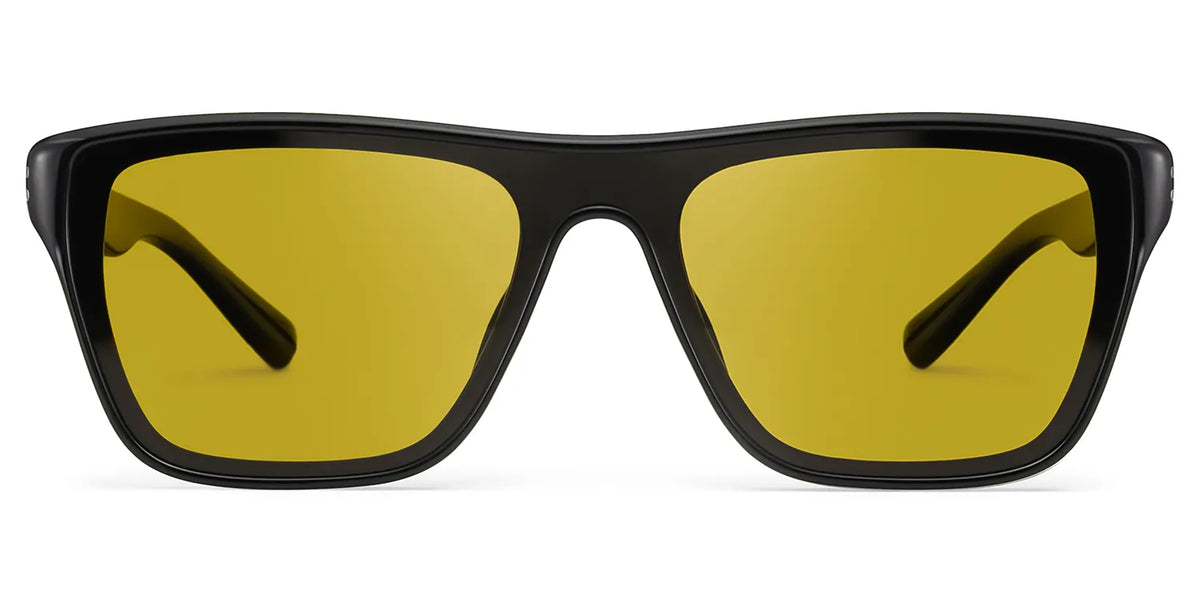 Paloma Aviator Black Polarized Sunglasses
