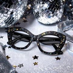 Giselle  Cat-eye Black Glasses