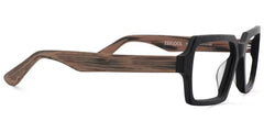 Arthur Geometric Black Glasses