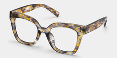 Malcolm Square Brown Glasses