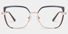 Grasso Square Two-Tone Glasses