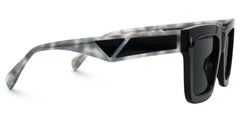 Shirmme Square Black Glasses