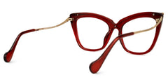 Winston Butterfly Red Glasses