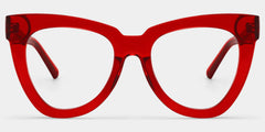 Yaser Cateye Red Glasses