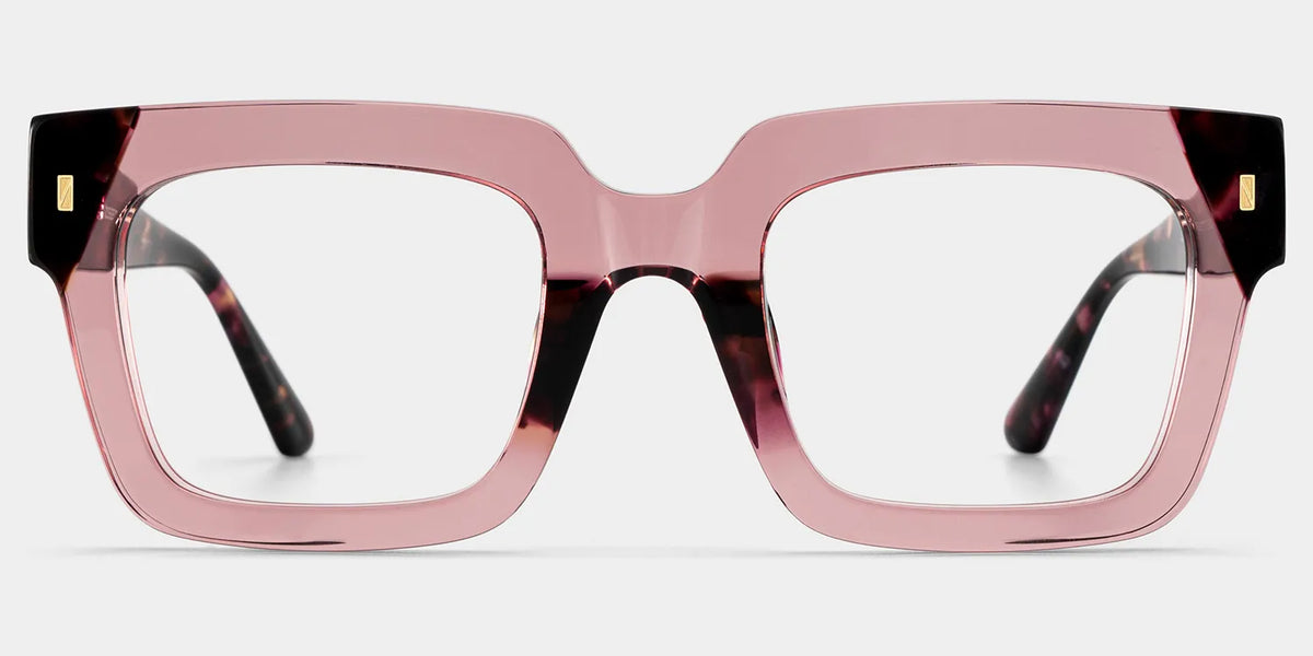 Sarah Square Purple Glasses