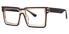 Milian Square Brown Glasses