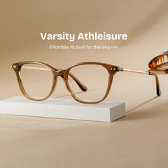 Finch Brown Rectangle Glasses