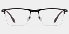 Brock Browline Black Glasses