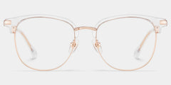Naranjo Browline Clear Glasses
