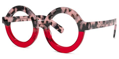 Calhoun Round Two-Tone Glasses