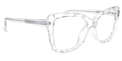 Edna Cateye Clear Glasses