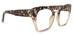 Denis Cat Eye Light Tortoise Glasses