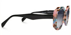 Bobbie Geometric Pink-Tortoise Glasses