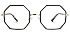 Griffith Geometric Black Glasses