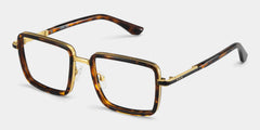 Hunter Square Tortoise Glasses