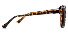 Edna Cateye Yellow-Tortoise Sunglasses