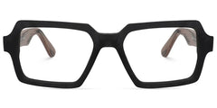 Arthur Geometric Black Glasses