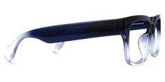 Colin Rectangle Dark-Blue Glasses